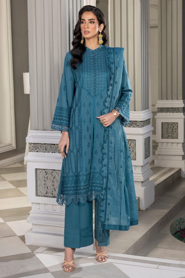 Lakhany Lg-Sr-0170 Eid Embroidered Lawn 3Pc Suit Collection 2024