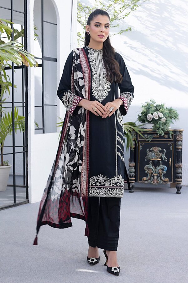Lakhany Spring Lg-Ub-0021 Embroidered Lawn 3Pc Suit Collection 2024
