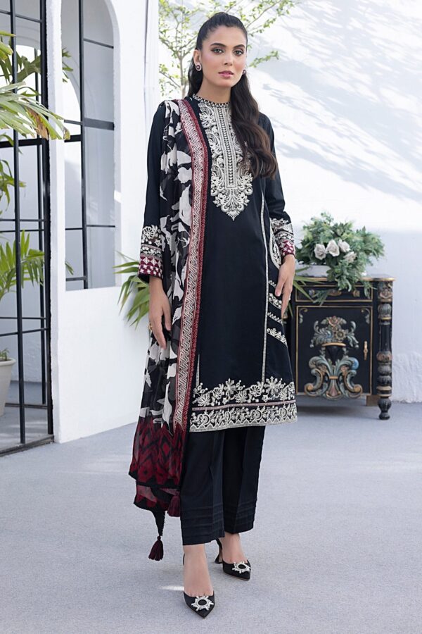 Lakhany Spring Lg-Ub-0021 Embroidered Lawn 3Pc Suit Collection 2024