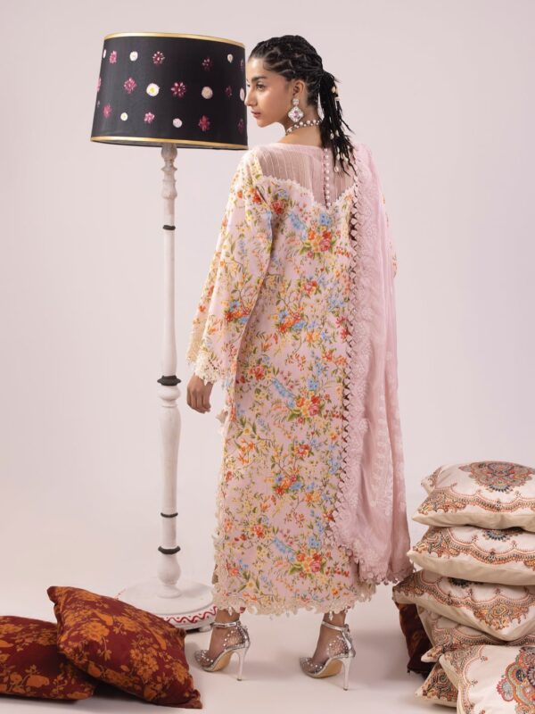 Faiza Faisal Laali Embroidered Lawn 3Pc Suit Collection 2024