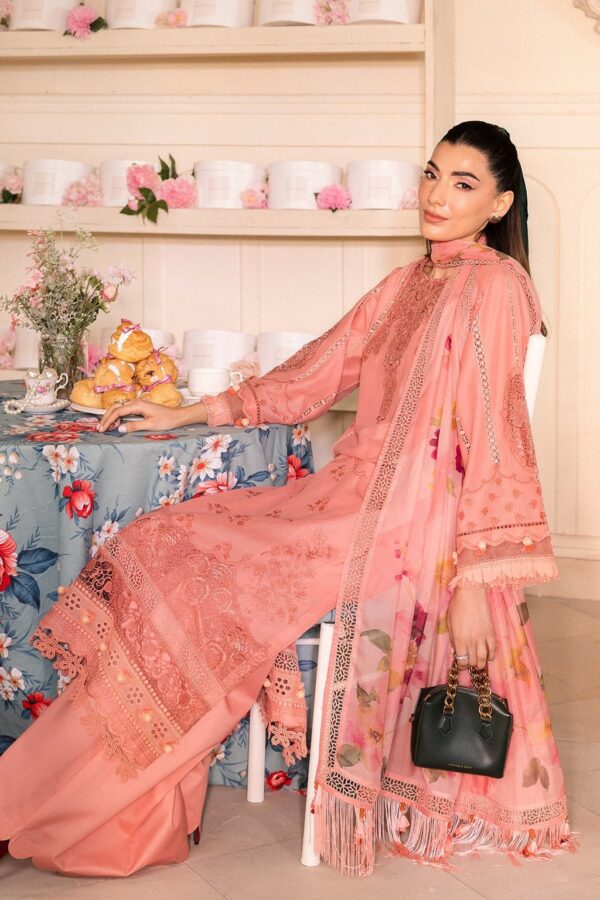 Saad Shaikh Lamour D-01 Blossom Lamour Embroidered Collection 2024