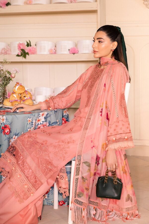 Saad Shaikh Lamour D-01 Blossom Lamour Embroidered Collection 2024