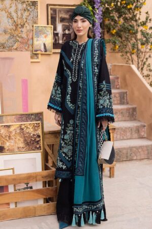 Saad Shaikh Lamour D-05 Reh Lamour Embroidered Luxury Lawn Collection 2024