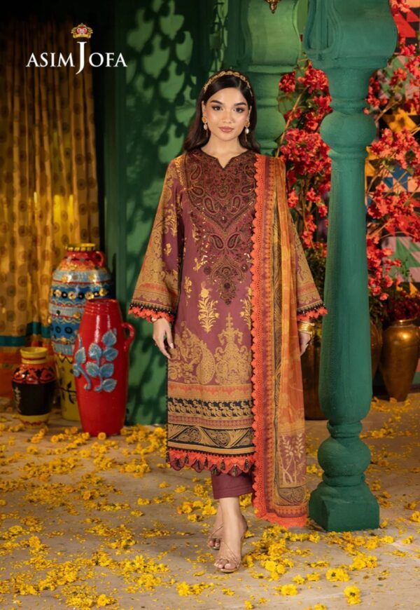 Asim Jofa Asra Vol 1 Ja24 04 Lawn Collection