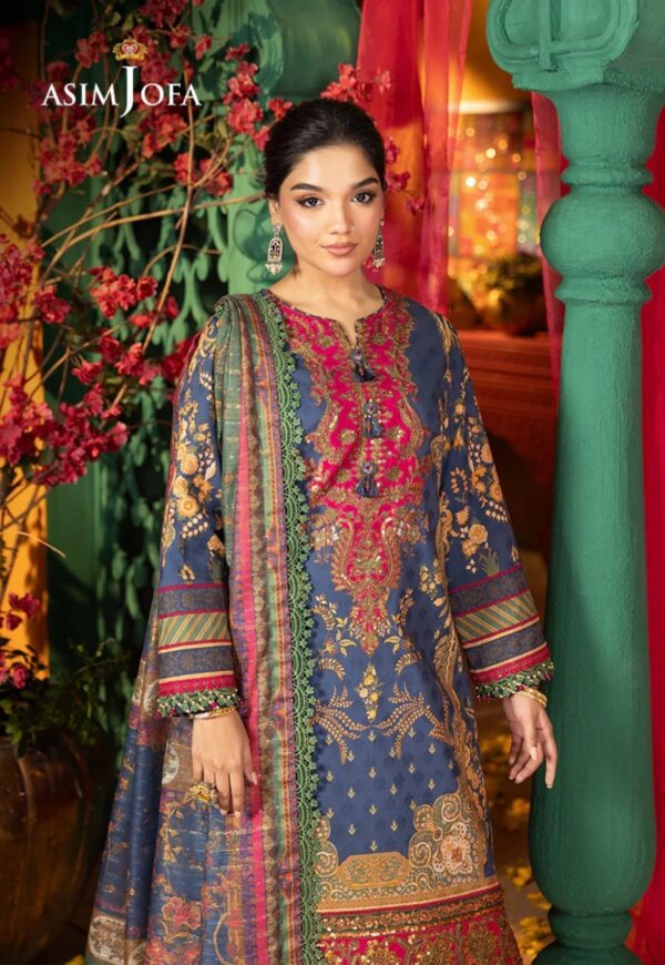 Asim Jofa Asra Vol 1 Ja24 03 Lawn Collection