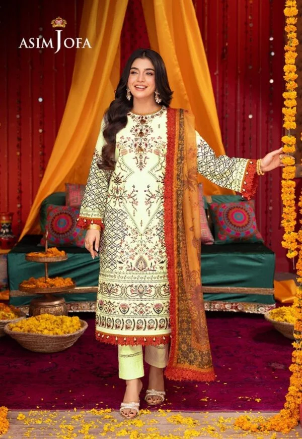 Asim Jofa Asra Vol 1 Ja24 15 Lawn Collection