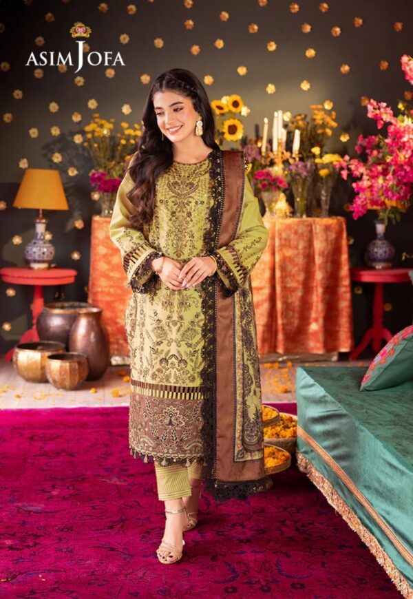 Asim Jofa Asra Vol 1 Ja24 13 Lawn Collection