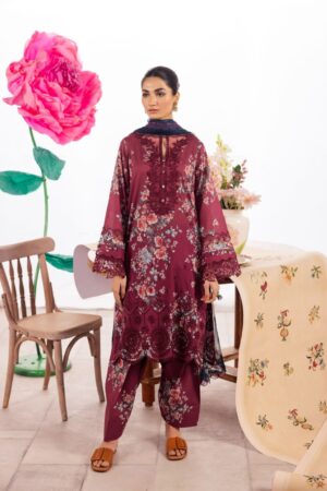 Iznik Embroidered Lawn Il24 12 Lawn Collection