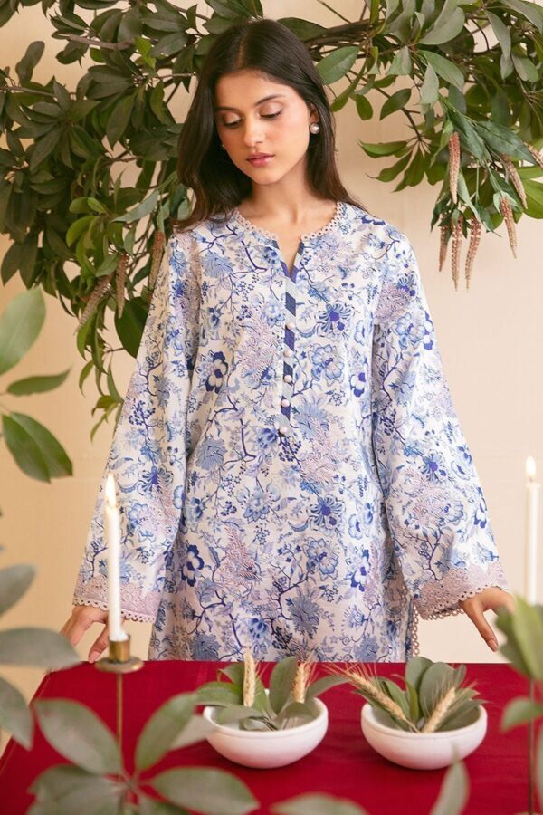 Mushq Amber Sky Wisteria Basic Pret Collection