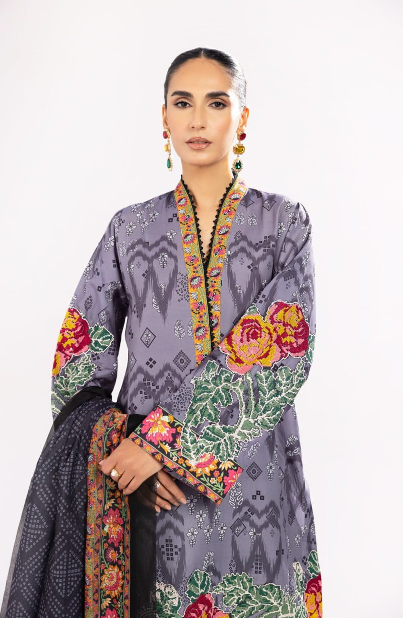 Maryum N Maria Nazm - Ms24-594 Luxury Lawn S'24 Rtw