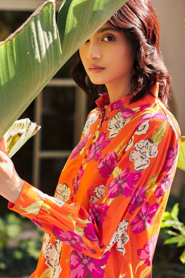 Motifz 2404 Copper Glow Digital Printed Linen Stitched Printed Casuals Collection 24