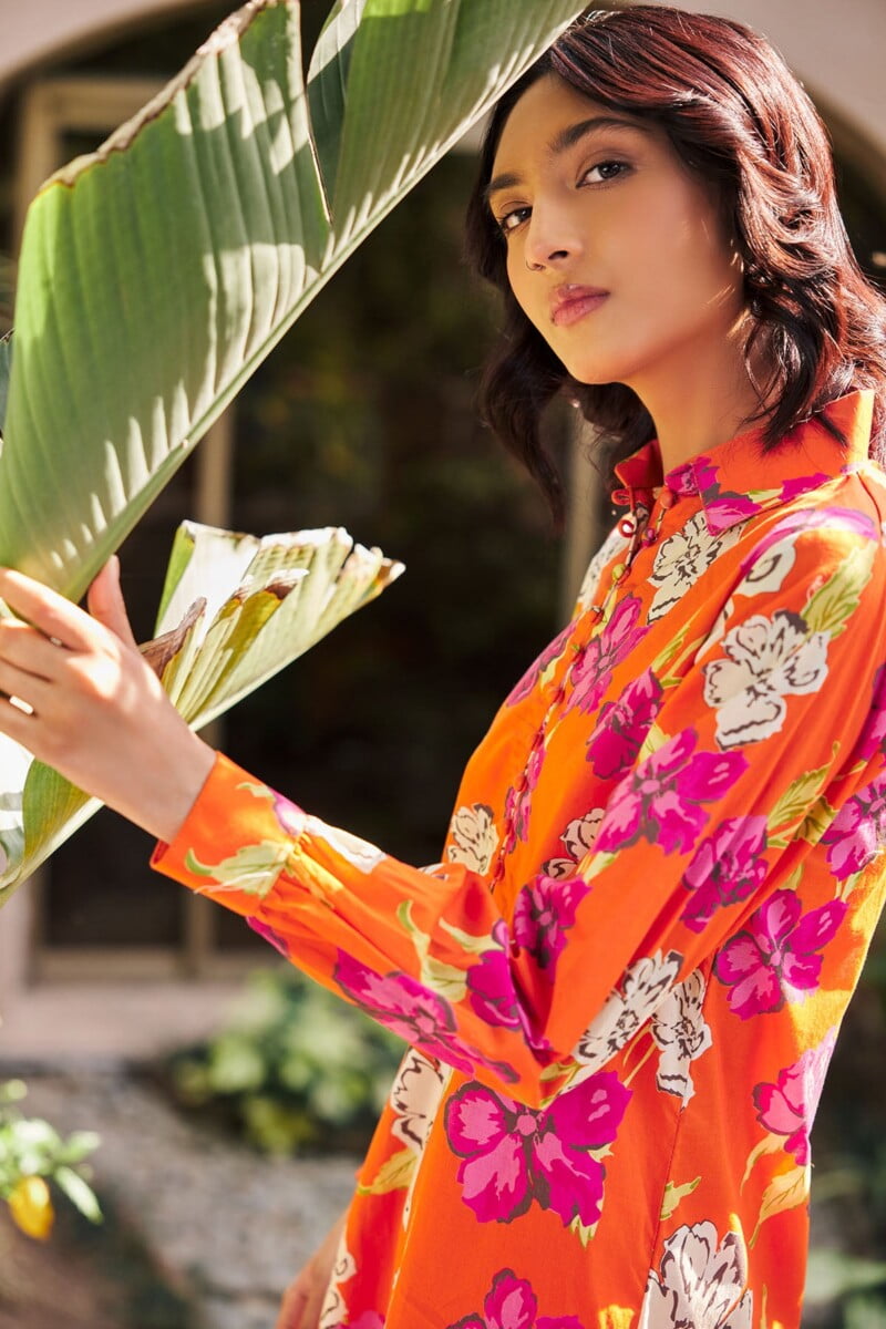 Motifz 2404 Copper Glow Digital Printed Linen Stitched Printed Casuals Collection 24