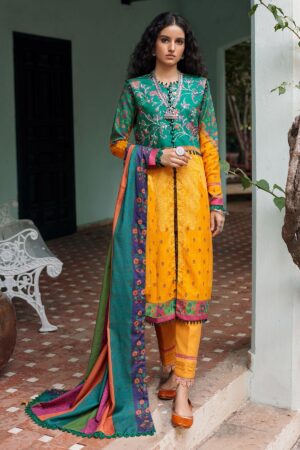 Motifz 3665-VINCA DIGITAL PRINTED KHADDAR STITCHED Casuals