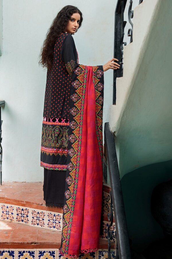 Motifz 3666-Mari-Gold Digital Printed Khaddar Stitched Casuals