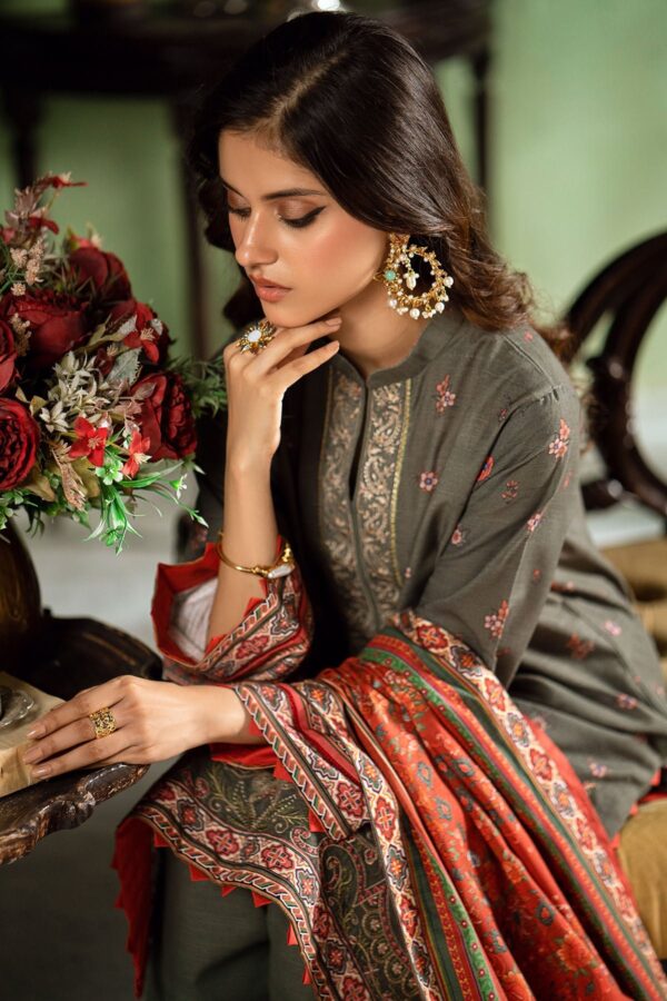 Motifz 4385-Chashme-Mast Digital Printed Khaddar Stitched Casuals