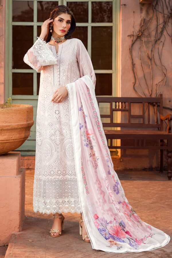 Motifz 4431-Afreen Embroidered Lawn Unstitched Premium 2