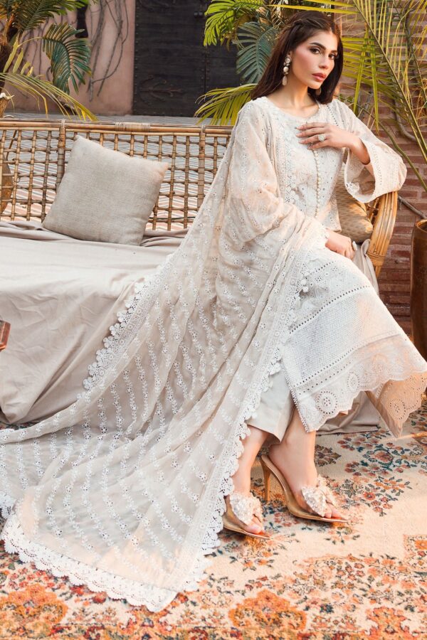 Farasha Ornate Noir Embroidered Lawn Ss 24 Collection 24