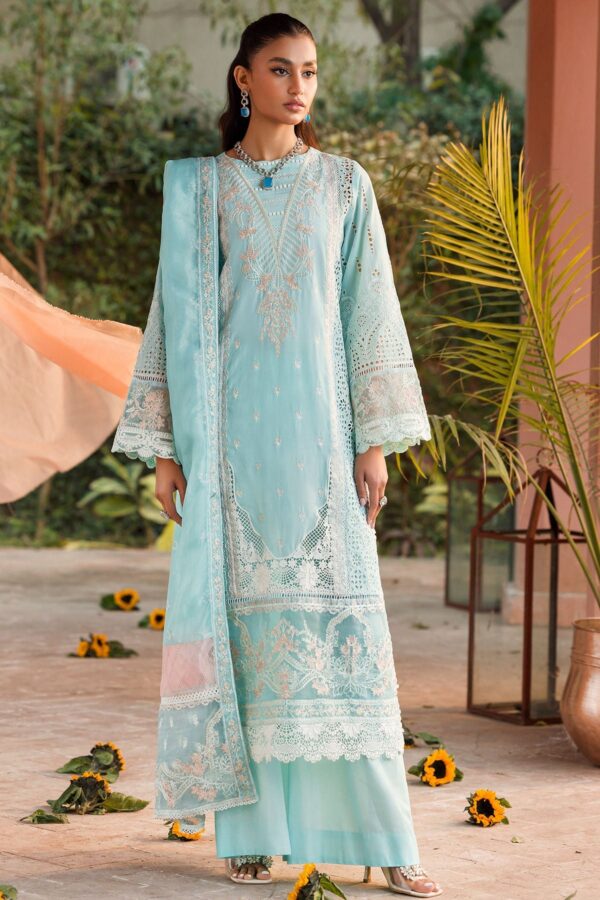 Motifz 4438-Zohra Embroidered Lawn Unstitched Premium 2