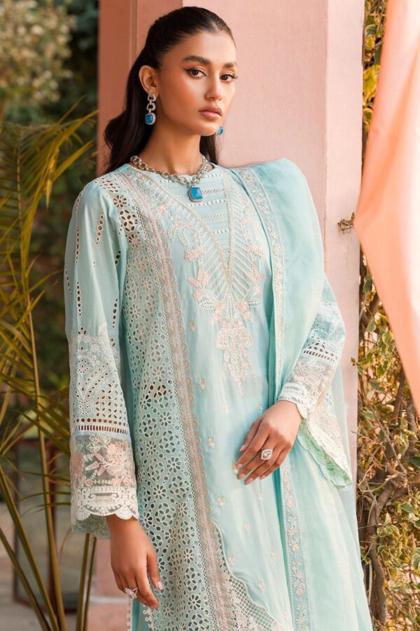 Motifz 4438-Zohra Embroidered Lawn Unstitched Premium 2