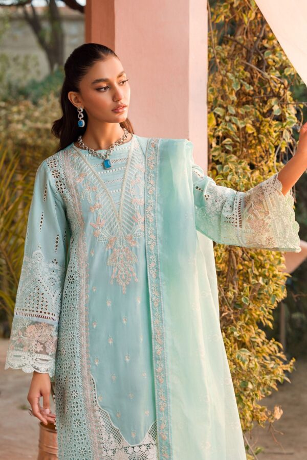 Motifz 4438-Zohra Embroidered Lawn Unstitched Premium 2