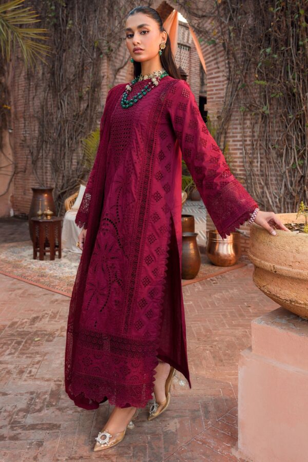 Motifz 4439-Yasmeen Embroidered Lawn Unstitched Premium 2