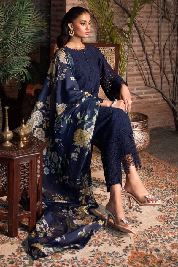 Motifz 4440-Ulfat Embroidered Lawn Unstitched Premium 2