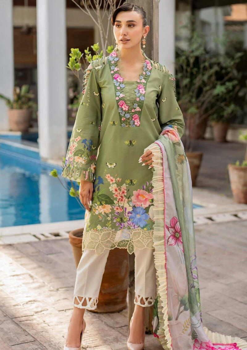 Asifa &Amp; Nabeel Am24 07 Meyna Meraki Summer Vol 2 Premium Lawn Collection