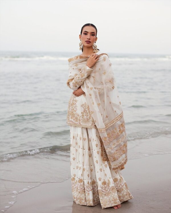 Faiza Saqlain Mirhana Embroidered Lawn 3Pc Suit Collection 2024