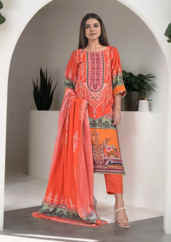 Noorma Kaamal Digital Lawn Nl24 01 Lawn Collection 24