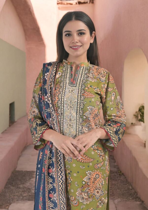 Noorma Kaamal Digital Lawn Nl24 03 Lawn Collection 24