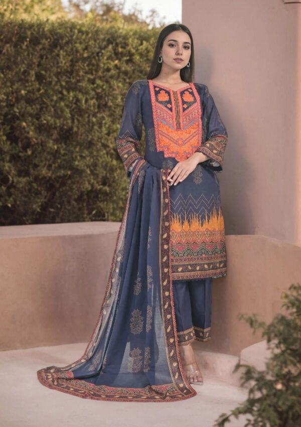 Noorma Kaamal Digital Lawn Nl24 05 Lawn Collection 24