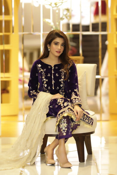 Faiza Saqlain Mahzala Luxe Collection 24