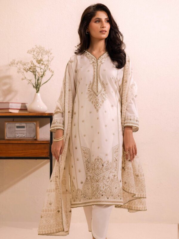 Gul Ahmed Pc-42008 Embroidered Lawn Collection 2024