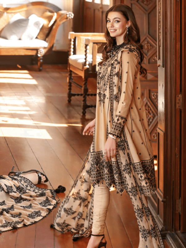 Gul Ahmed Pm-42010 Premium Embroidered Lawn Collection 2024