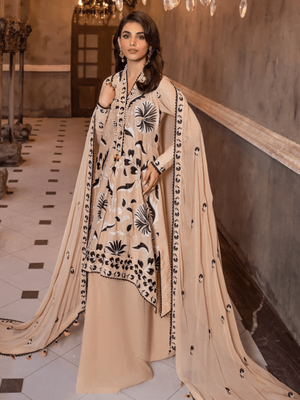 Gul Ahmed Pm-42012 Premium Embroidered Lawn Collection 2024