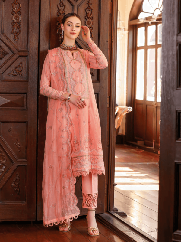 Gul Ahmed Pm-42029 Premium Embroidered Lawn Collection 2024