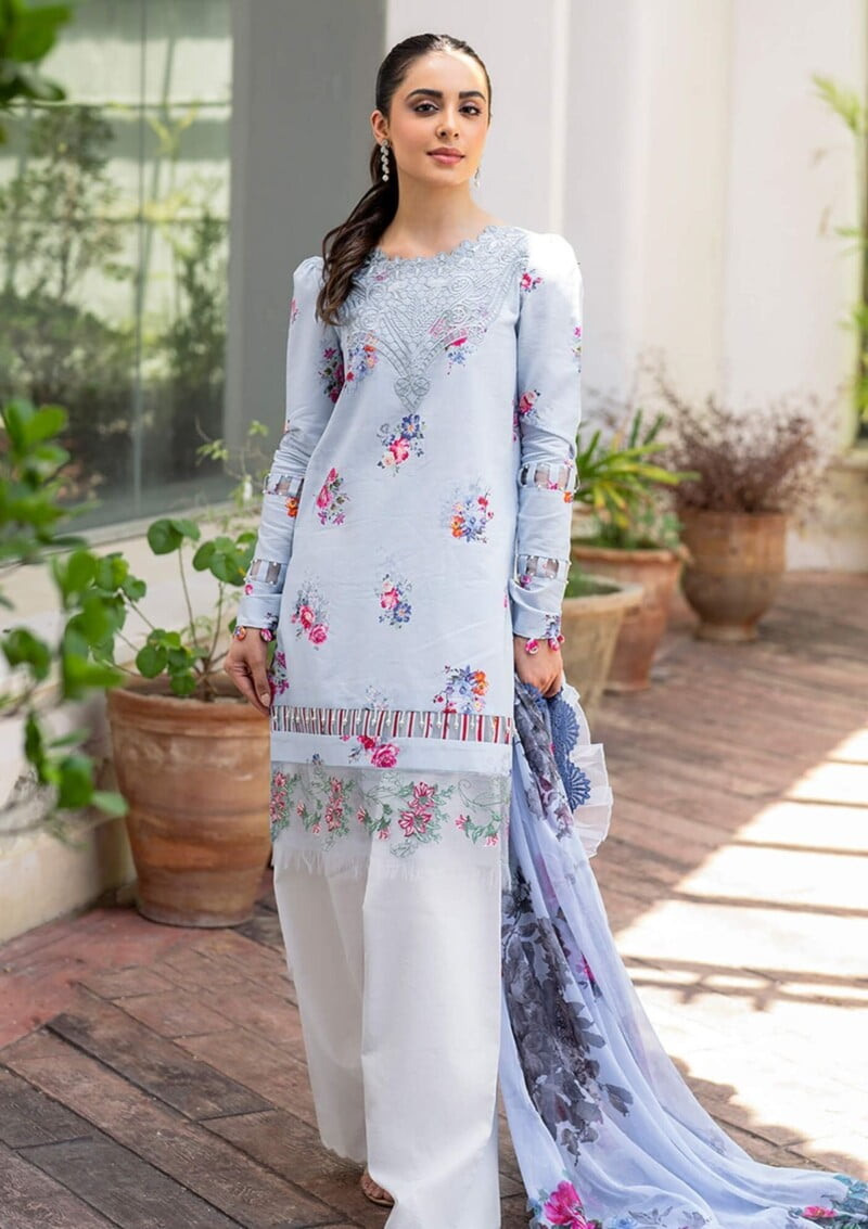 Asifa &Amp; Nabeel Am24 03 Pankh Meraki Summer Vol 2 Premium Lawn Collection