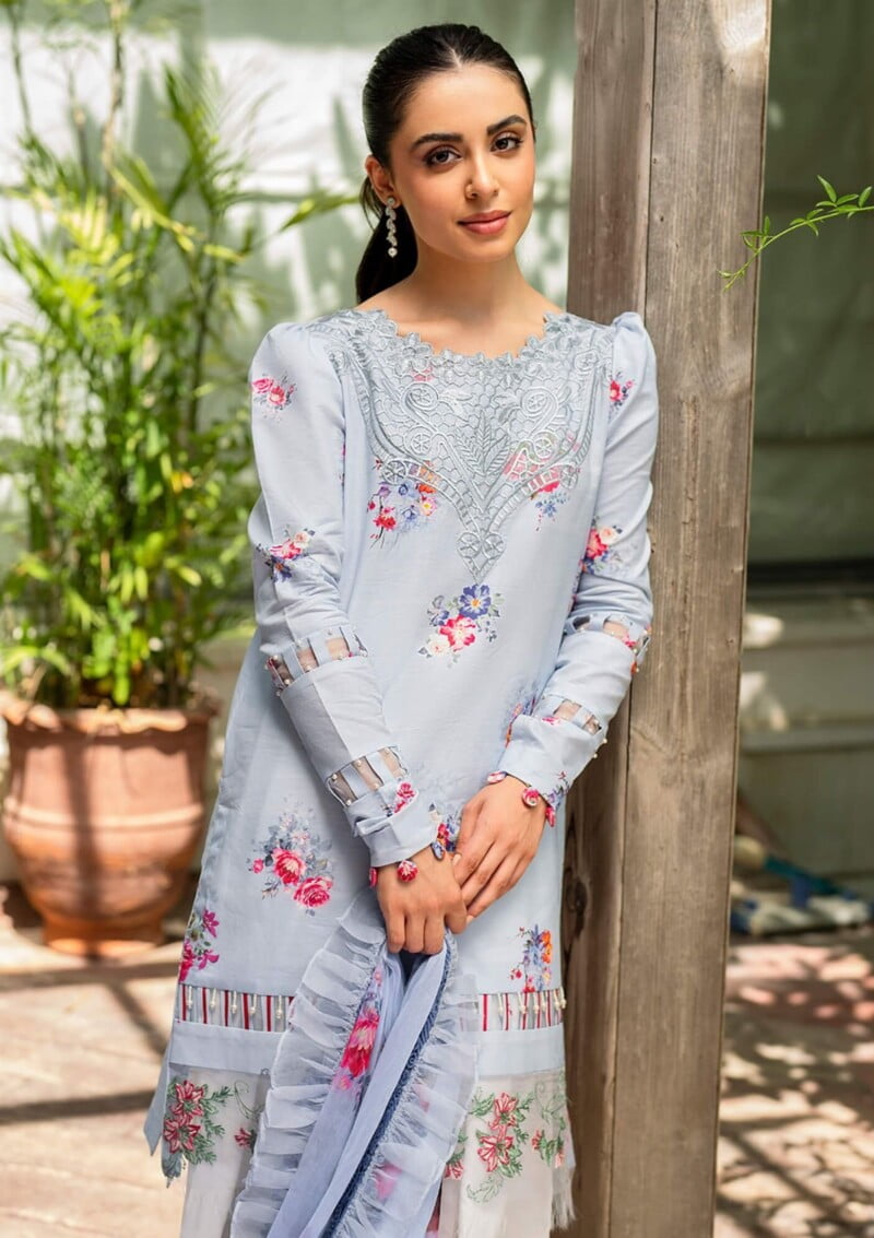 Asifa &Amp; Nabeel Am24 03 Pankh Meraki Summer Vol 2 Premium Lawn Collection