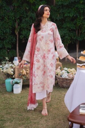 Humdum Plg-06 Embroidered Lawn Collection 2024