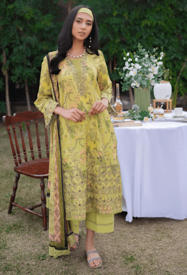 Humdum Plg-09 Embroidered Lawn Collection 2024