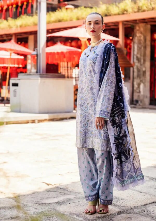 Roheenaz Taneez Rt24 03 A Afsaneh Lawn Collection 24