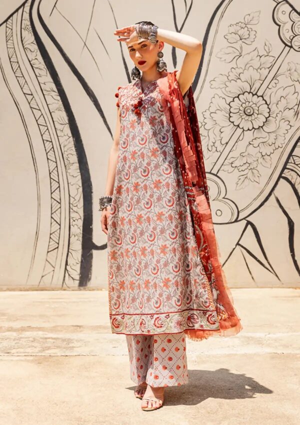 Roheenaz Taneez Rt24 03 B Yekta Lawn Collection 24