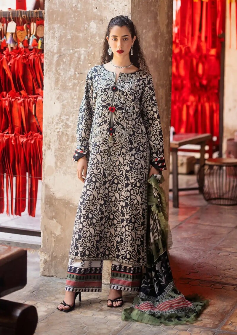 Roheenaz Taneez Rt24 04 B Mahin Lawn Collection 24