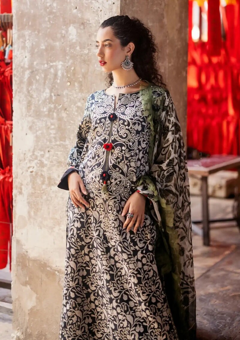 Roheenaz Taneez Rt24 04 B Mahin Lawn Collection 24