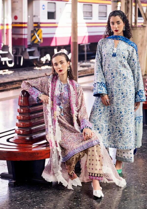 Roheenaz Taneez Rt24 05 A Sahar Lawn Collection 24