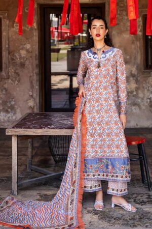 Roheenaz Taneez RT24 09 A Neda Lawn Collection 24