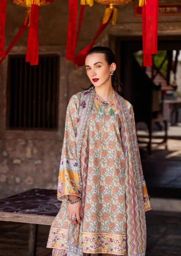 Roheenaz Taneez Rt24 09 B Laleh Lawn Collection 24