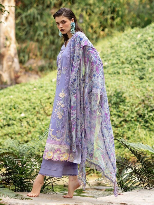 Roheenaz Dahlia Rnz-06B Aster Embroidered Lawn 3Pc Suit Collection 2024