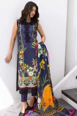 Roheenaz Leya Rnz-10a Wave Rider Printed Lawn Collection 2024