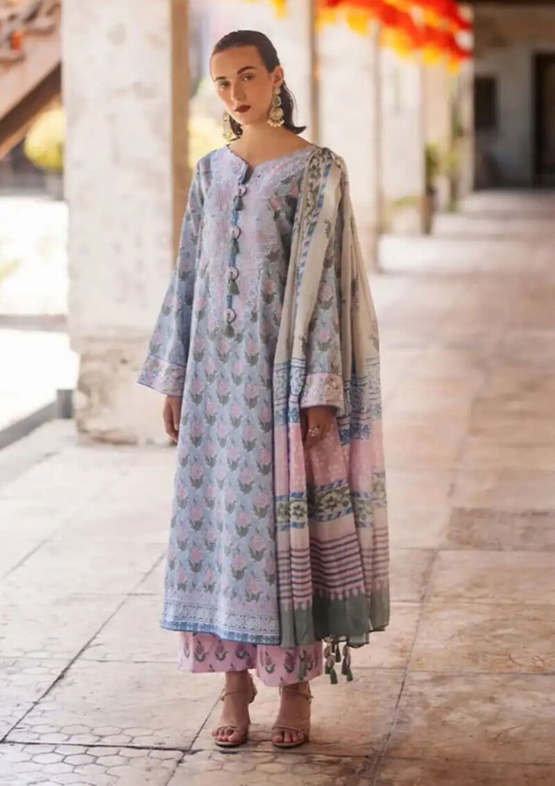 Roheenaz Taneez Rt24 10 B Mahnaz Lawn Collection 24